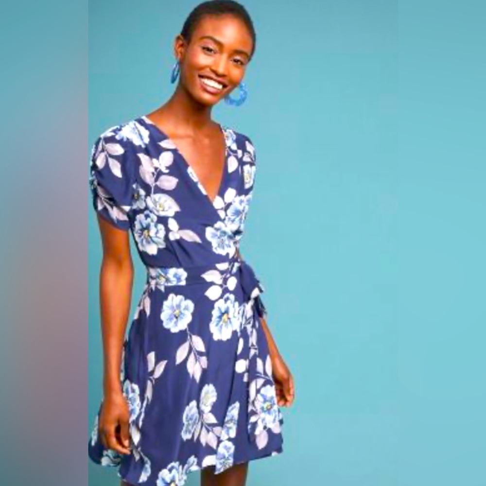 Size XS wrap dress from Anthropologie